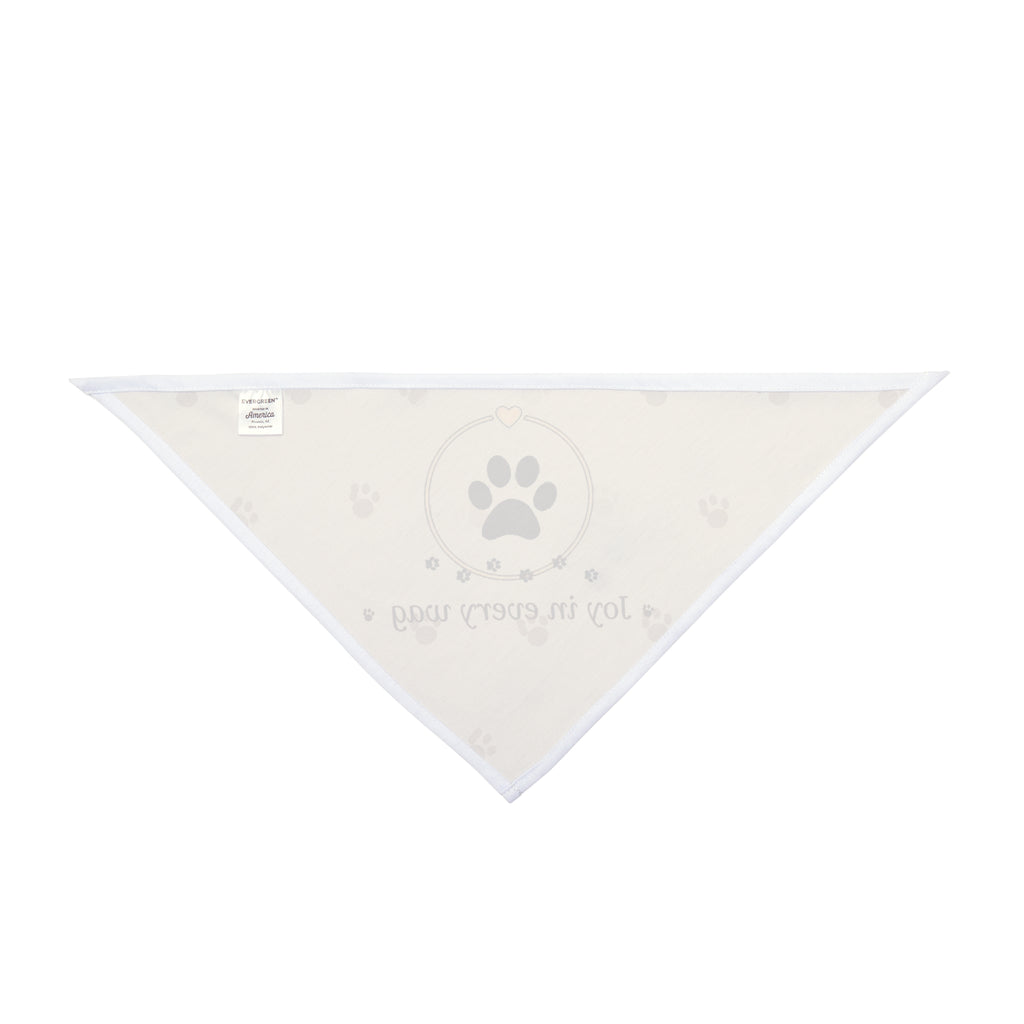 Smilenpaw Paw & Heart Dog Bandana – Soft Tie-On Bandana for Dogs | Joy in Every Wag