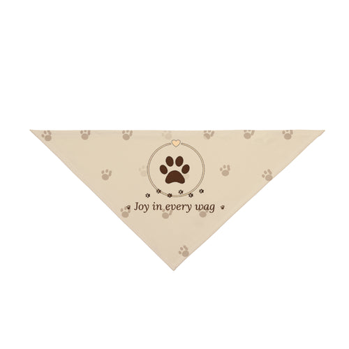 Smilenpaw Paw & Heart Dog Bandana – Soft Tie-On Bandana for Dogs | Joy in Every Wag