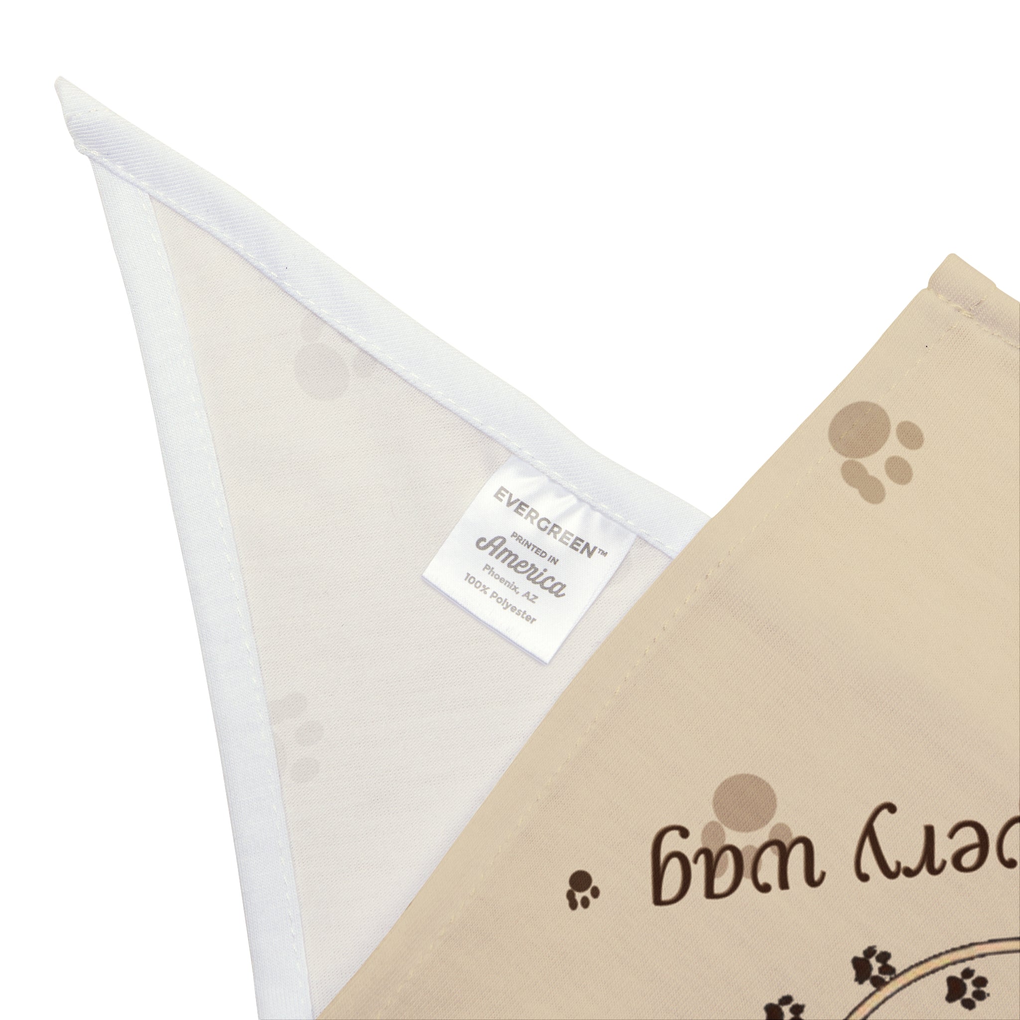 Smilenpaw Paw & Heart Dog Bandana – Soft Tie-On Bandana for Dogs | Joy in Every Wag
